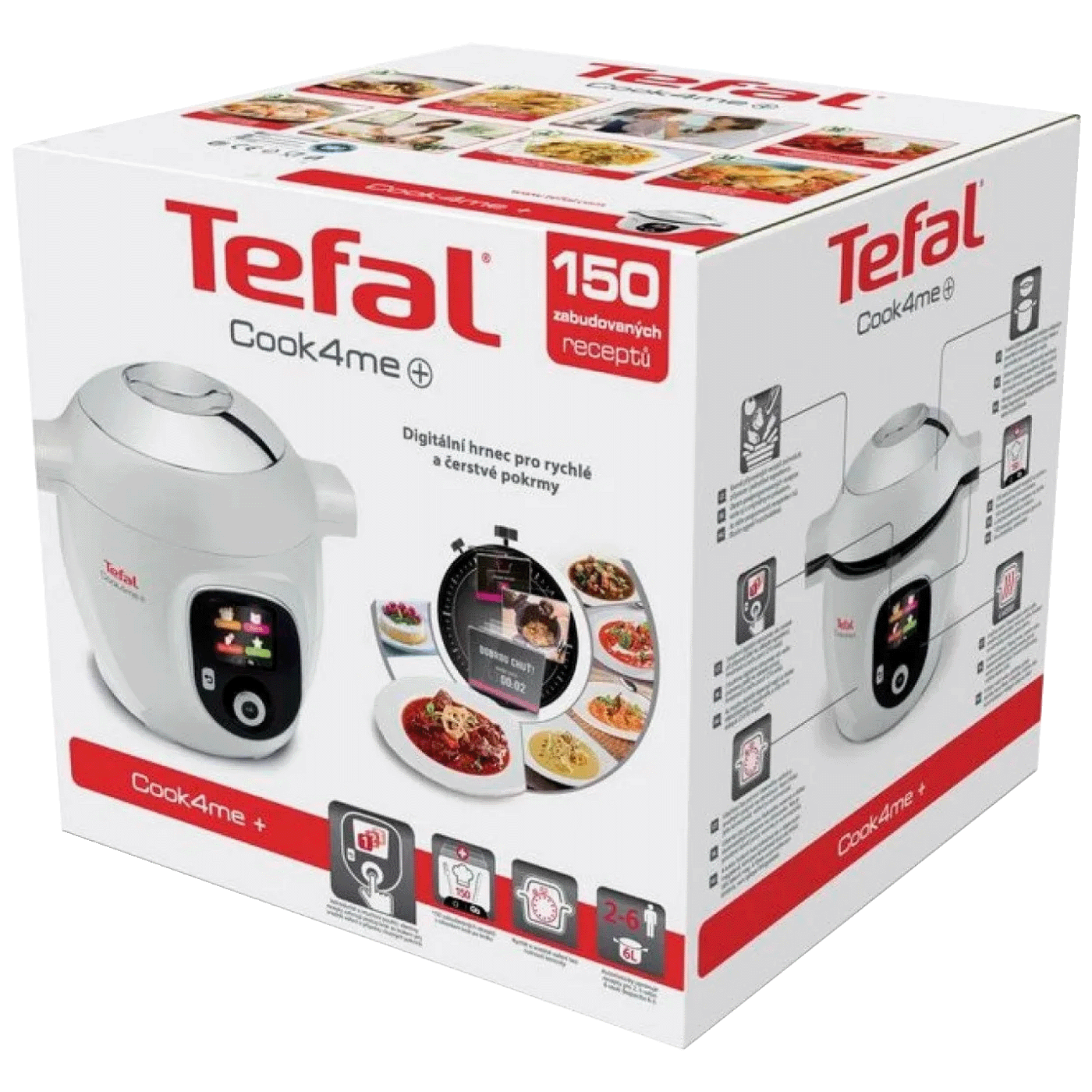 Tefal Višenamjenski ekspres lonac, Cook4me + Multicooker - CY851130