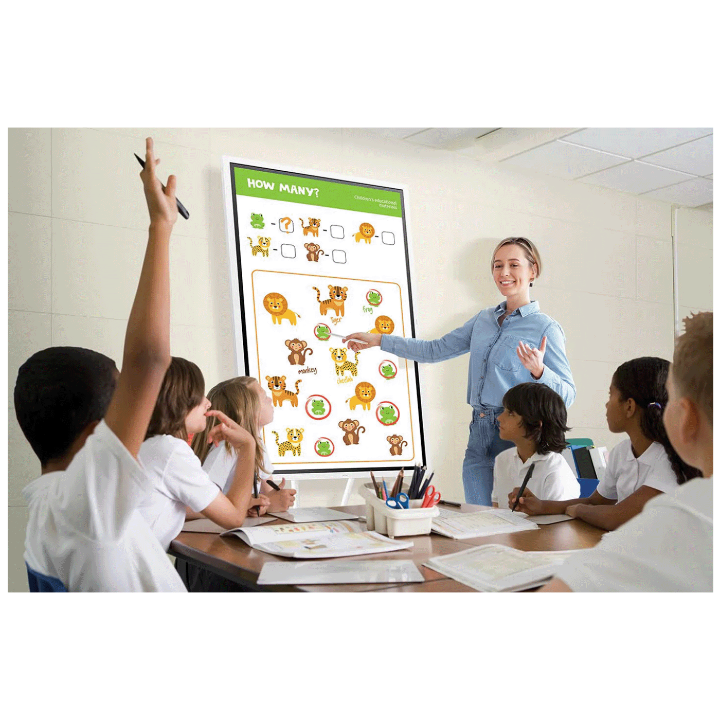 Samsung Interaktivni display, smart, 65", 4K, Flip Pro WM65B - LH65WMBWBGCXEN