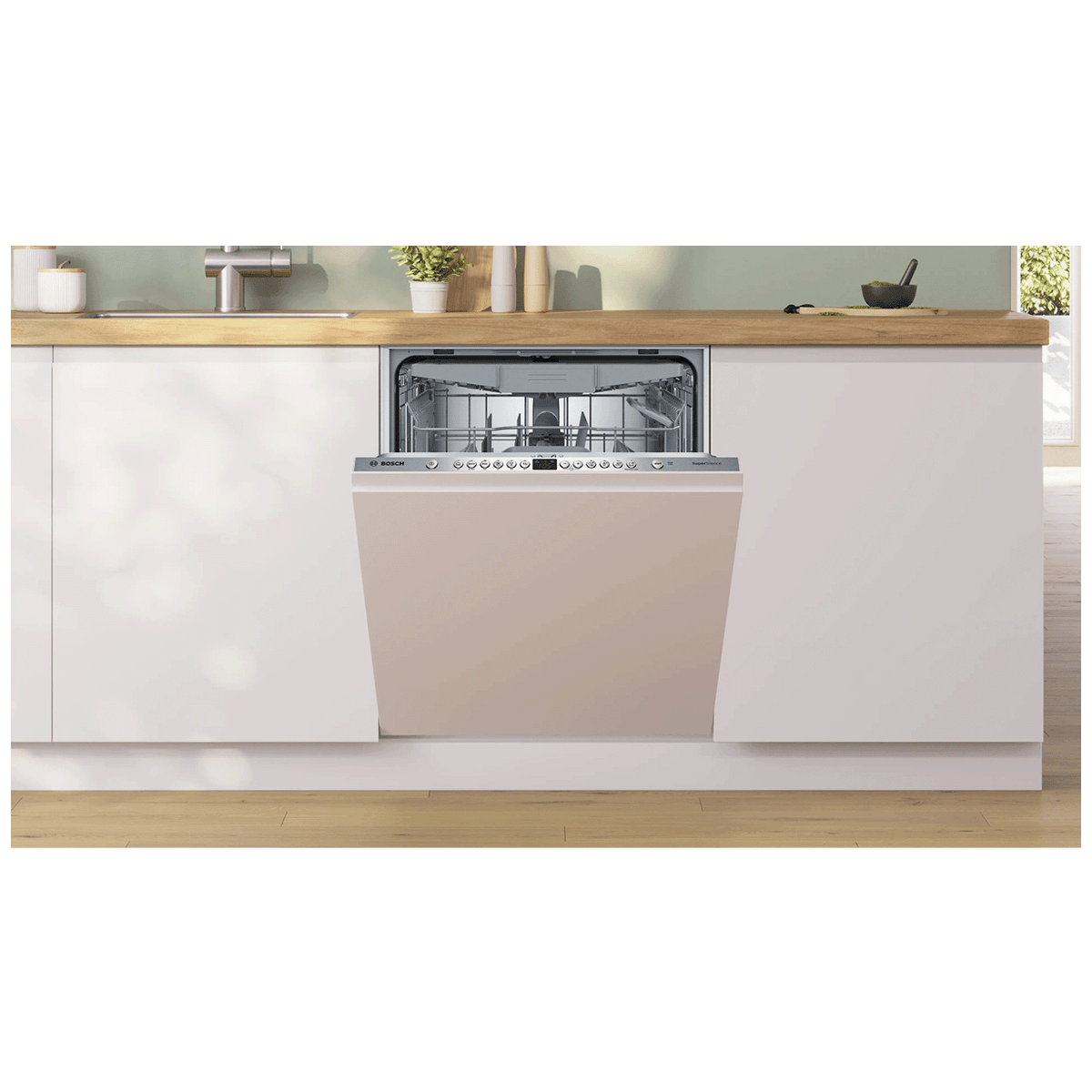 Bosch Ugradbena mašina za suđe, 13 kompleta, 6 programa, Serie 4,E - SMV46KX55E