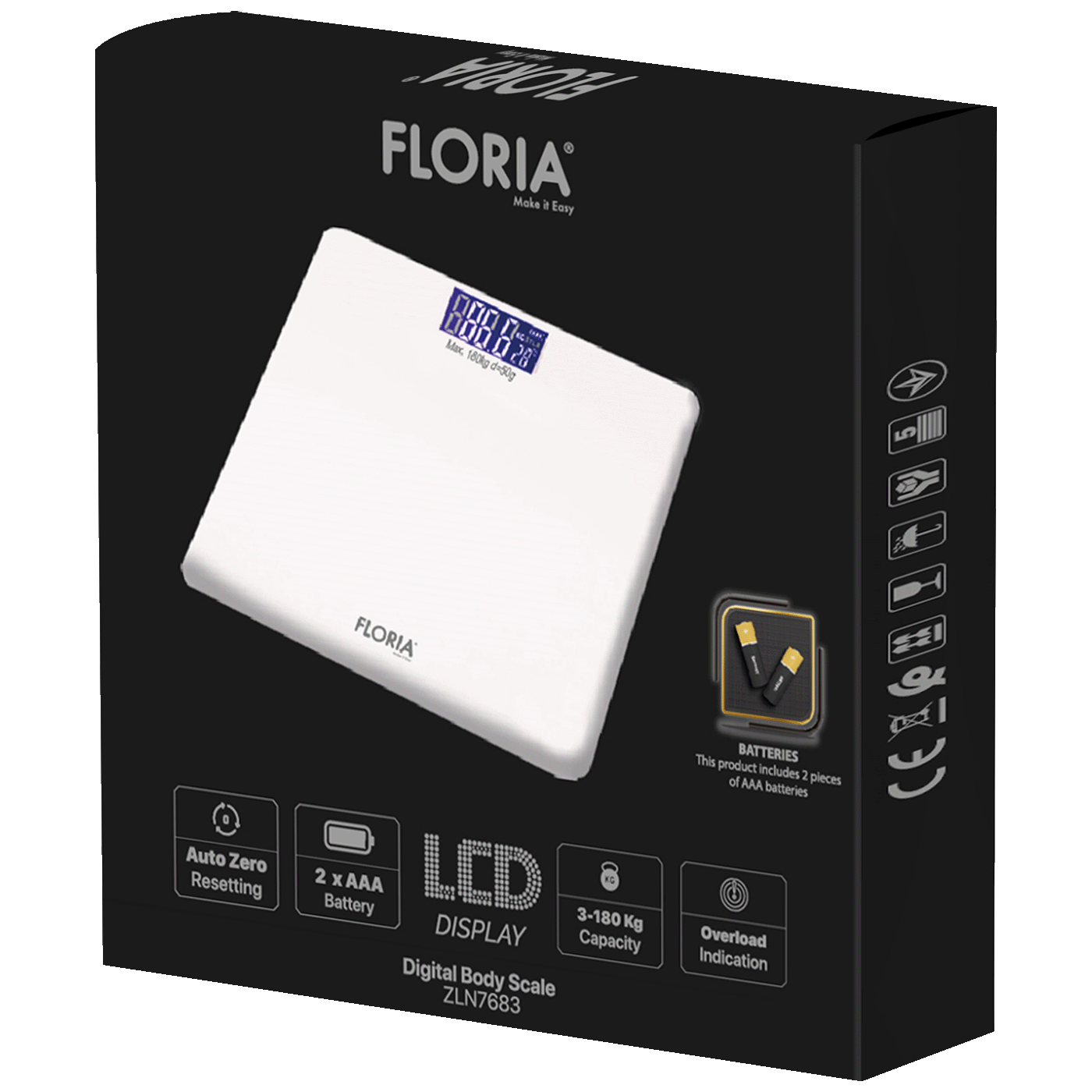 Floria Vaga, tjelesna, do 180 kg - ZLN7683