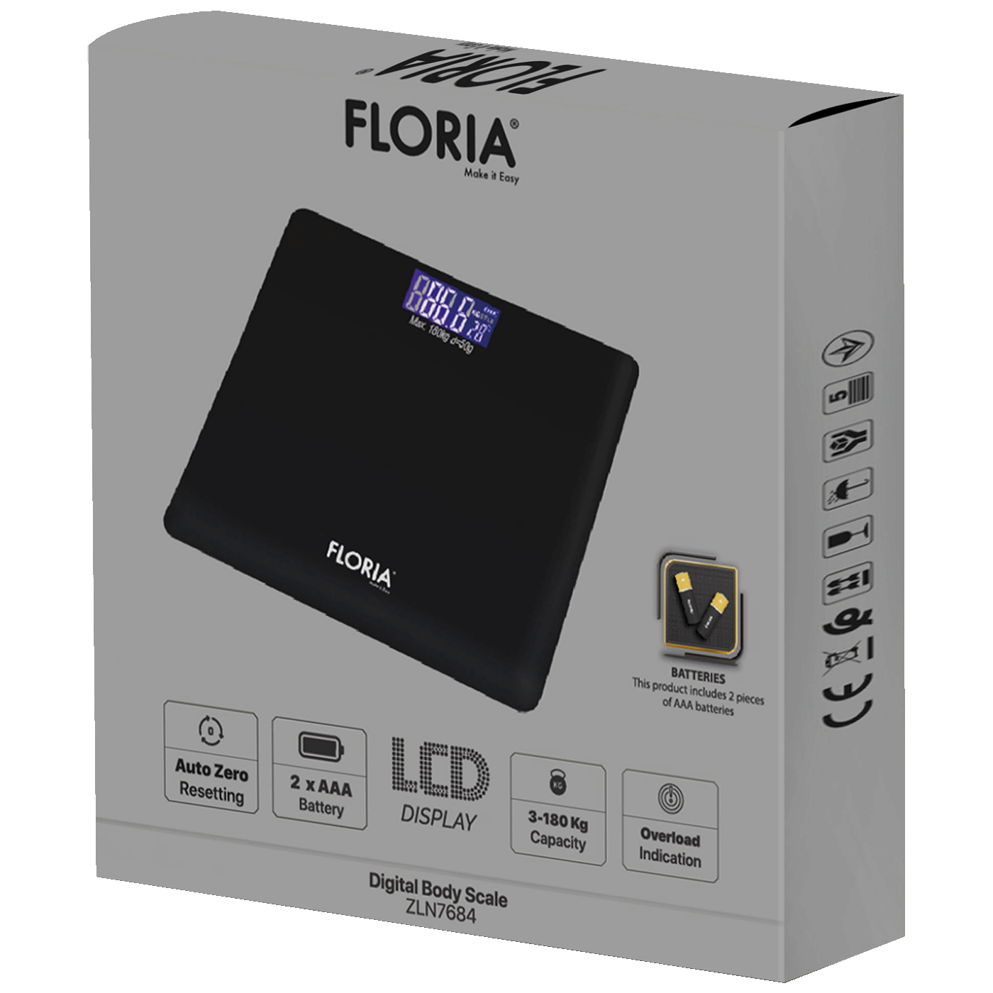 Floria Vaga, tjelesna, do 180 kg - ZLN7684