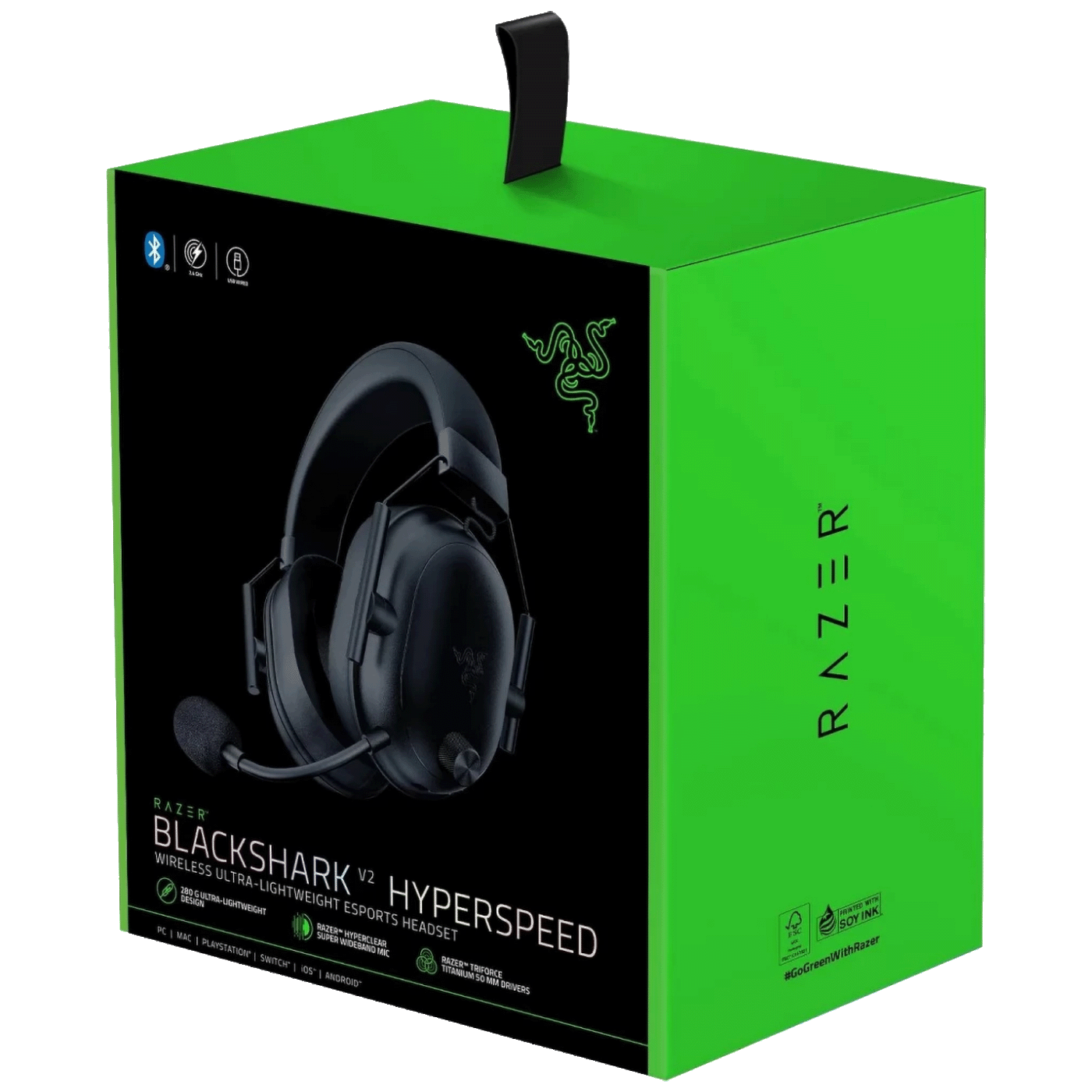 Razer Bežične / žične slušalice sa mikrofonom, gaming - BlackShark V2 Hyperspeed