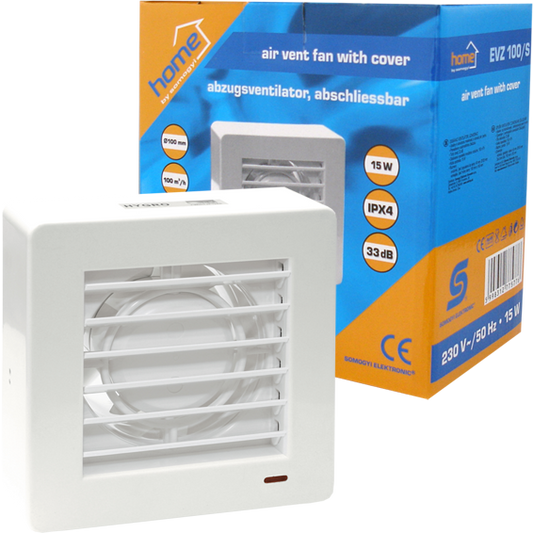 home Aspirator ugradbeni za ventilaciju 150x150mm - EVZ 100/S