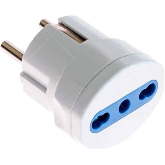 Famatel Strujni adapter 2P+T shuko /2P+T Italian - 2P+T 16A Euro/Italian