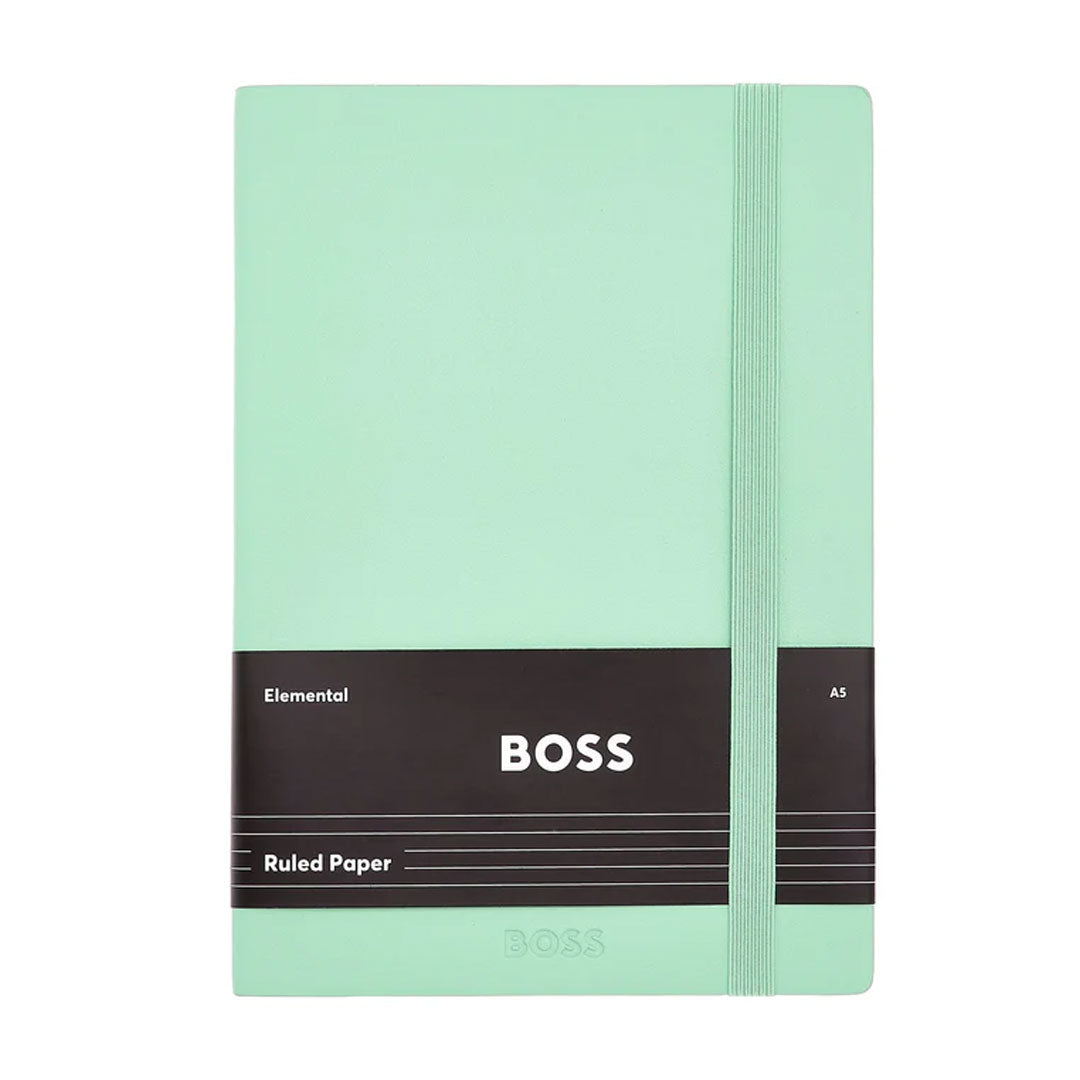 Notes A5 Classic Light HNH422TL, dikto, pastelno zeleni, Hugo Boss
