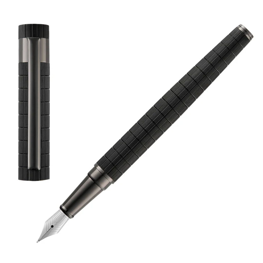 Nalivpero Loop Bauhaus HSQ5632A, crno, Hugo Boss