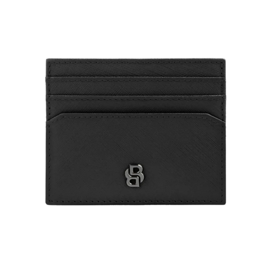 Držač kartica Double B Saffiano HLC526A, crna, Hugo Boss