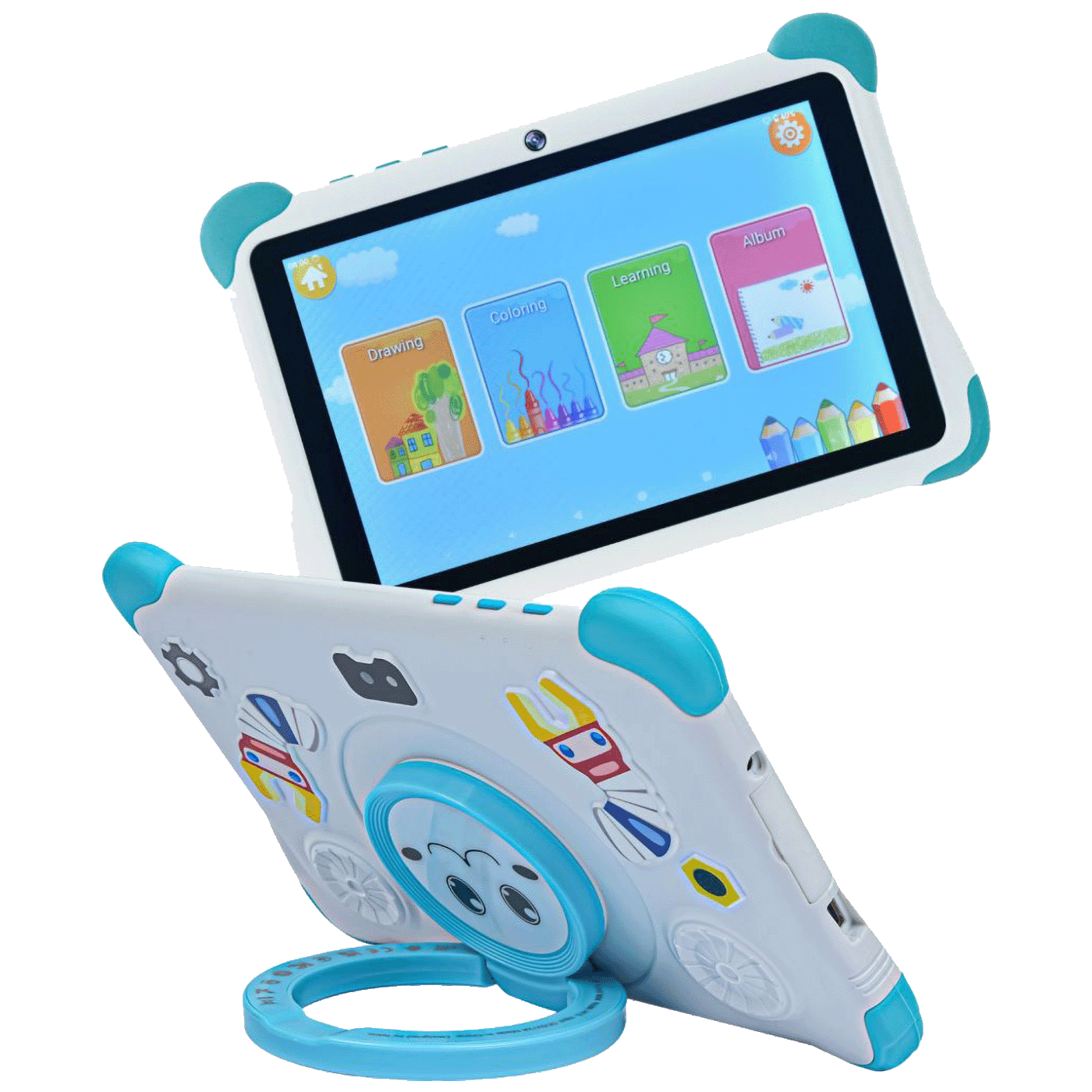 MeanIT Tablet 8", Android 14 Go, 3GB / 32GB, WiFi - K28 Fun Kids