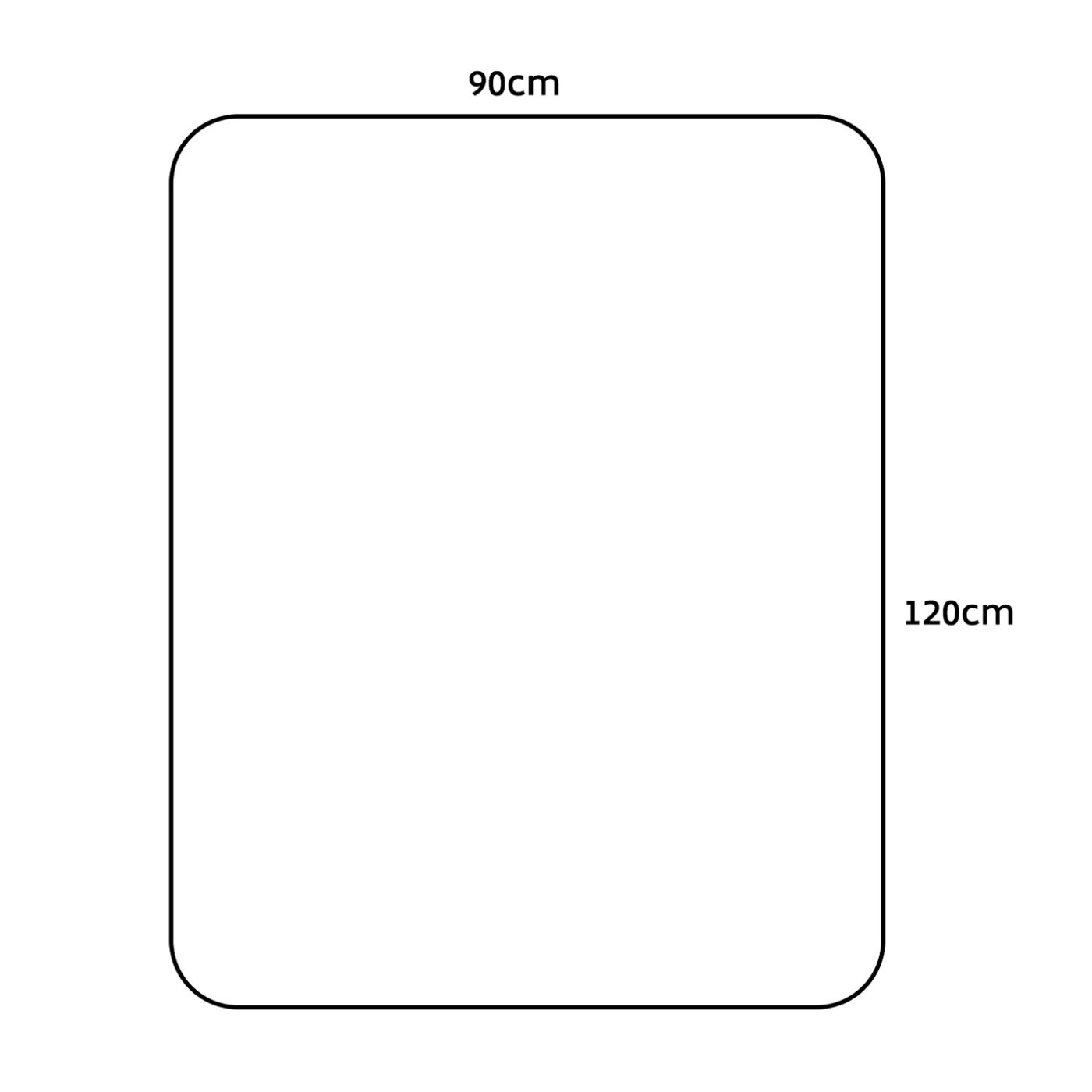 Ergo Office Zaštita prostirka za pod, 120 x 90 cm - ER-421