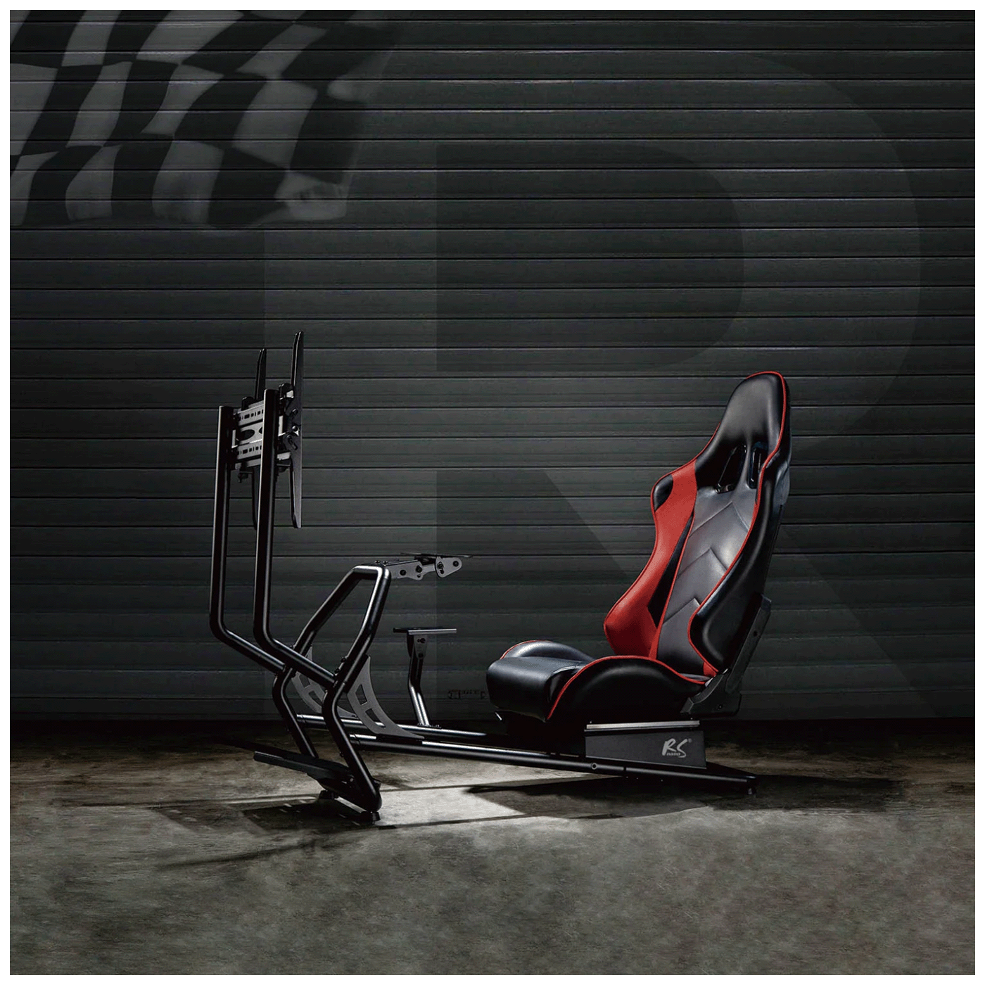 NanoRS Gaming stolica, racing simulator kokpit, 3u1 - RS160