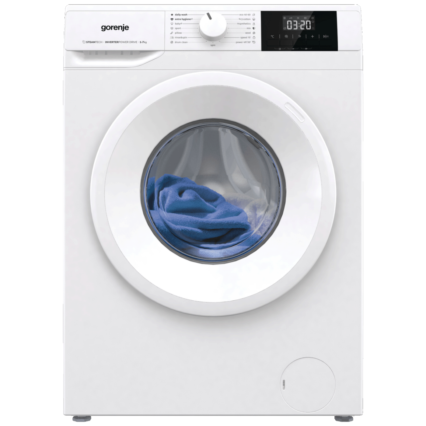 Gorenje Mašina za veš, 1200 obrtaja, 7 kg veša, B - WNGPI72SBS