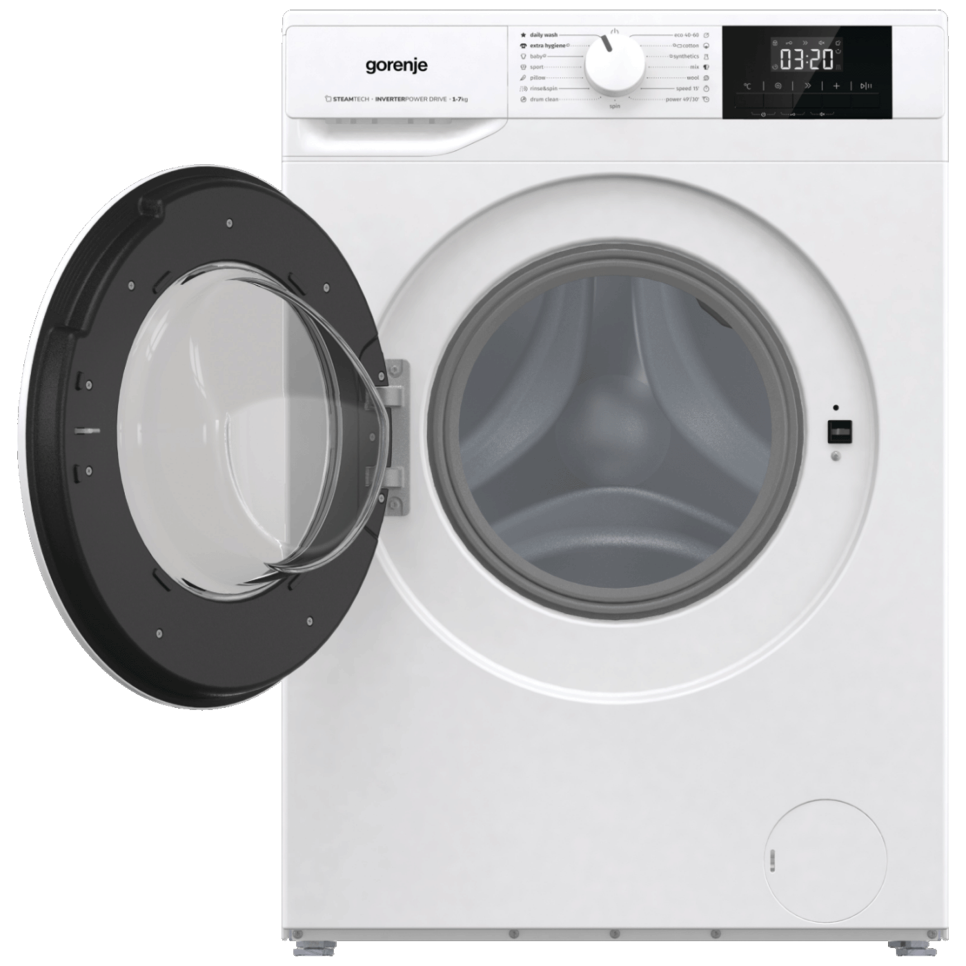 Gorenje Mašina za veš, 1200 obrtaja, 7 kg veša, B - WNGPI72SBS