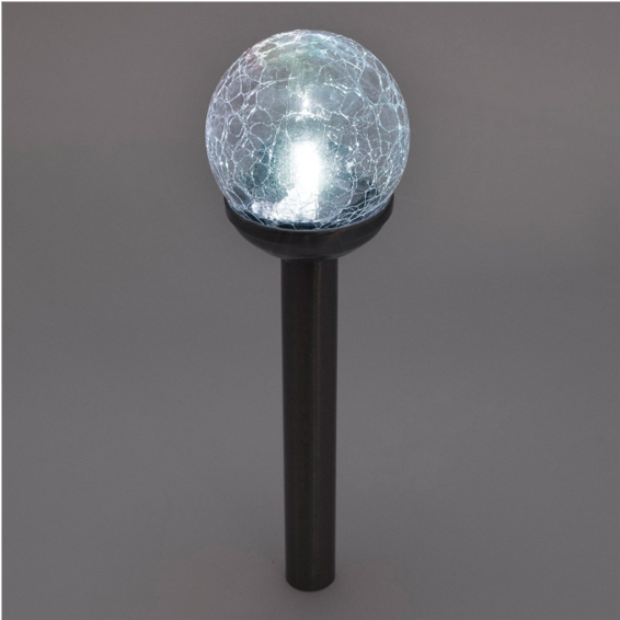 home Solarna vrtna LED lampa, metal/staklo, 200 mAh - MX 812