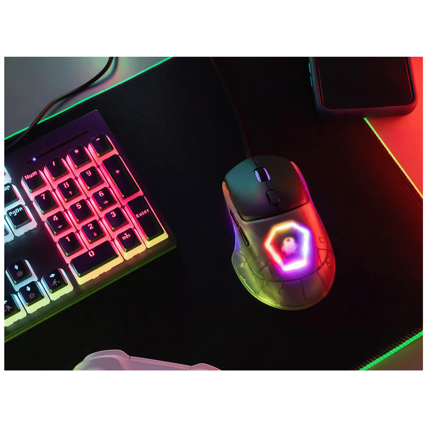 Tracer Miš optički, gaming, RGB, 12400 dpi, USB - GAMEZONE NEON RGB
