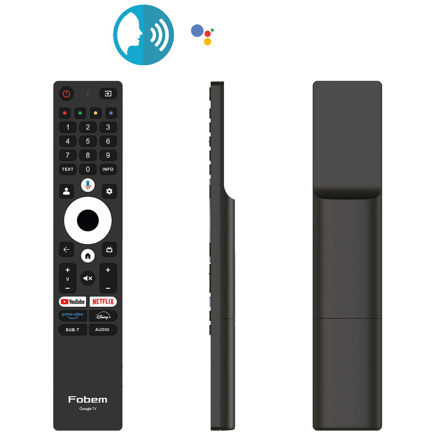 Fobem Televizor Smart QLED 4K UltraHD 55", Google TV - MT55EG8000QF