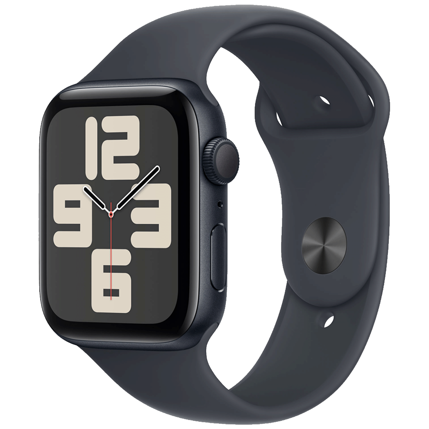 Apple Pametni sat, 1.57" LTPO OLED zaslon, vodootporan, BT, WiFi - Watch SE 2024 GPS 40mm Midnight