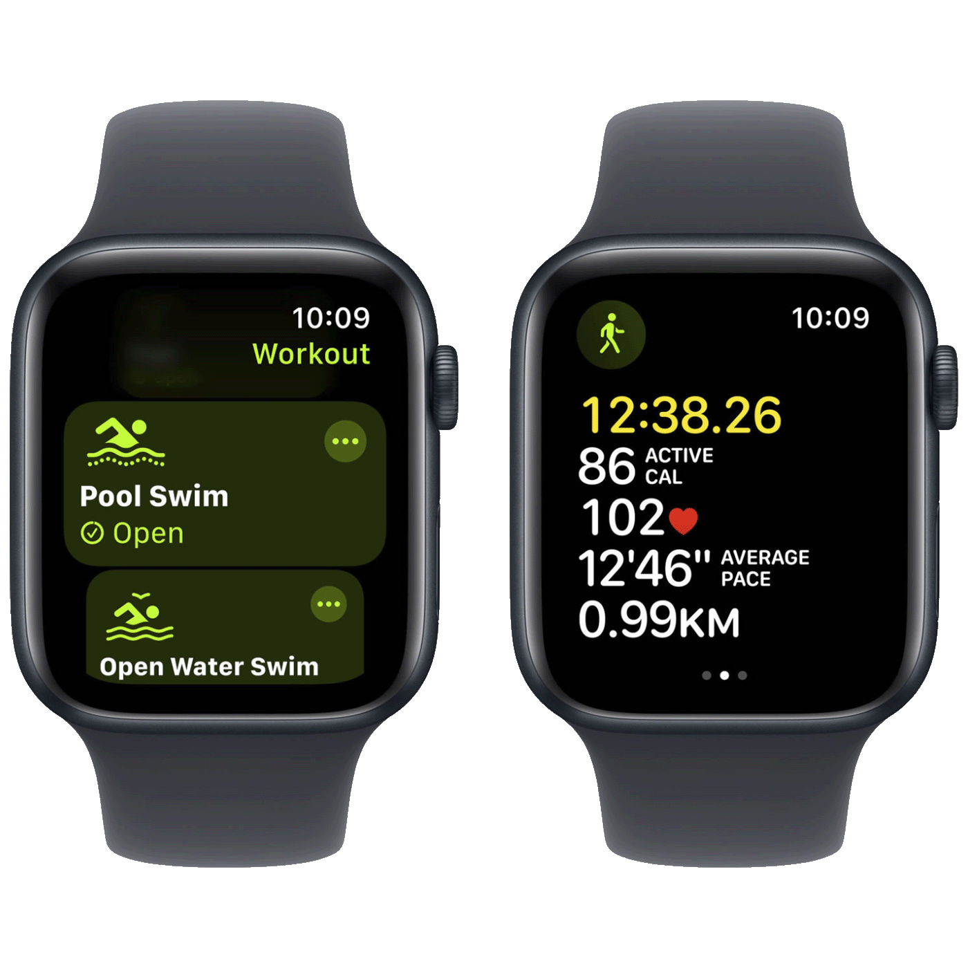 Apple Pametni sat, 1.57" LTPO OLED zaslon, vodootporan, BT, WiFi - Watch SE 2024 GPS 40mm Midnight