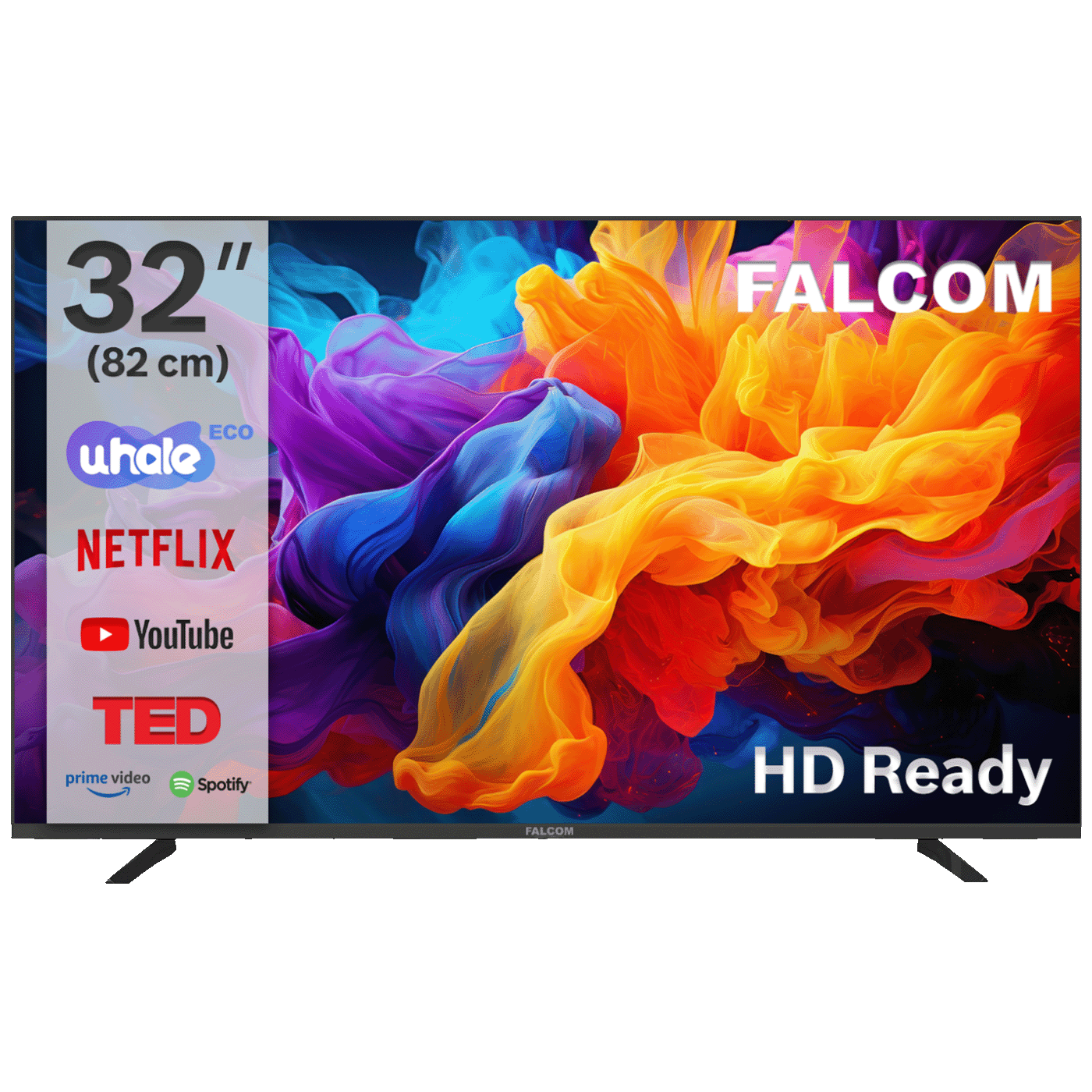 Falcom Televizor Smart LED TV HD Ready 32", Bluetooth ,WiFi - TV-32LTF024SM WOS