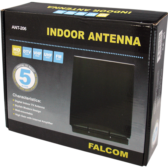 Falcom Antena sobna antena sa pojačalom, 15dB dobit - ANT-206