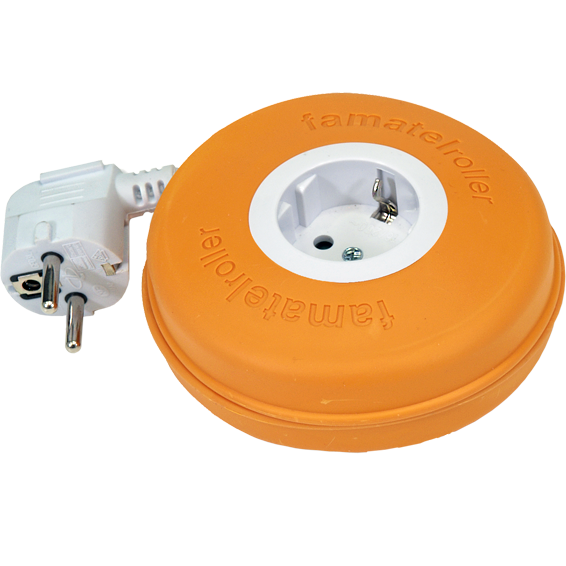 Famatel Produžni kabl, schuko utičnica, dužina 2m, ROLLER - 2992-O