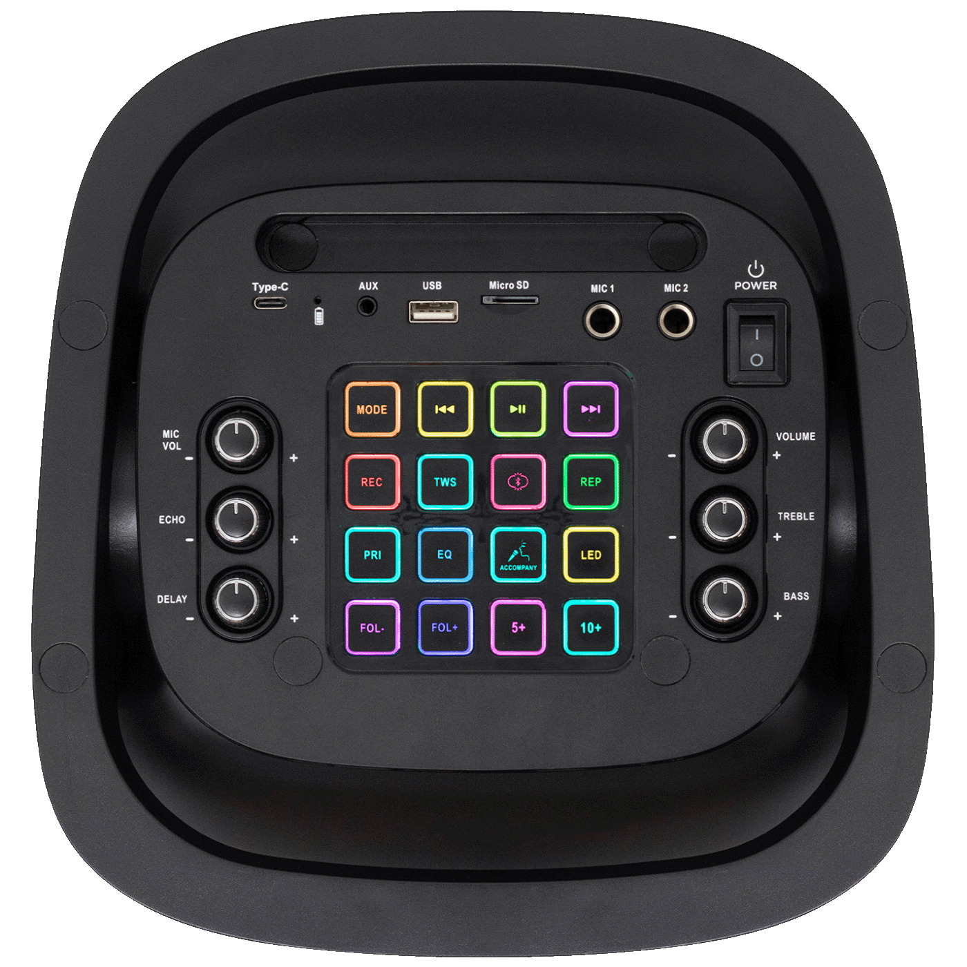 SAL Zvučnik bežični, Bluetooth , FM radio , KARAOKE, 80W - PAR2100BT