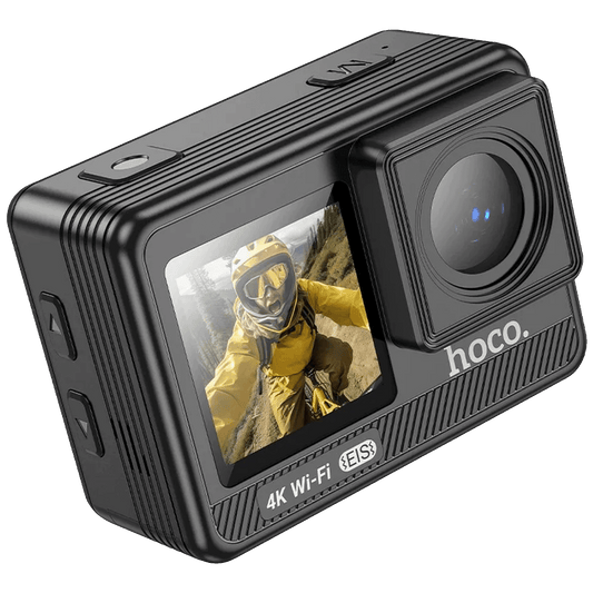 hoco. Sportska kamera, 1.3"/ 2" IPS LCD, 4K UHD, WiFi, microSD - DV102