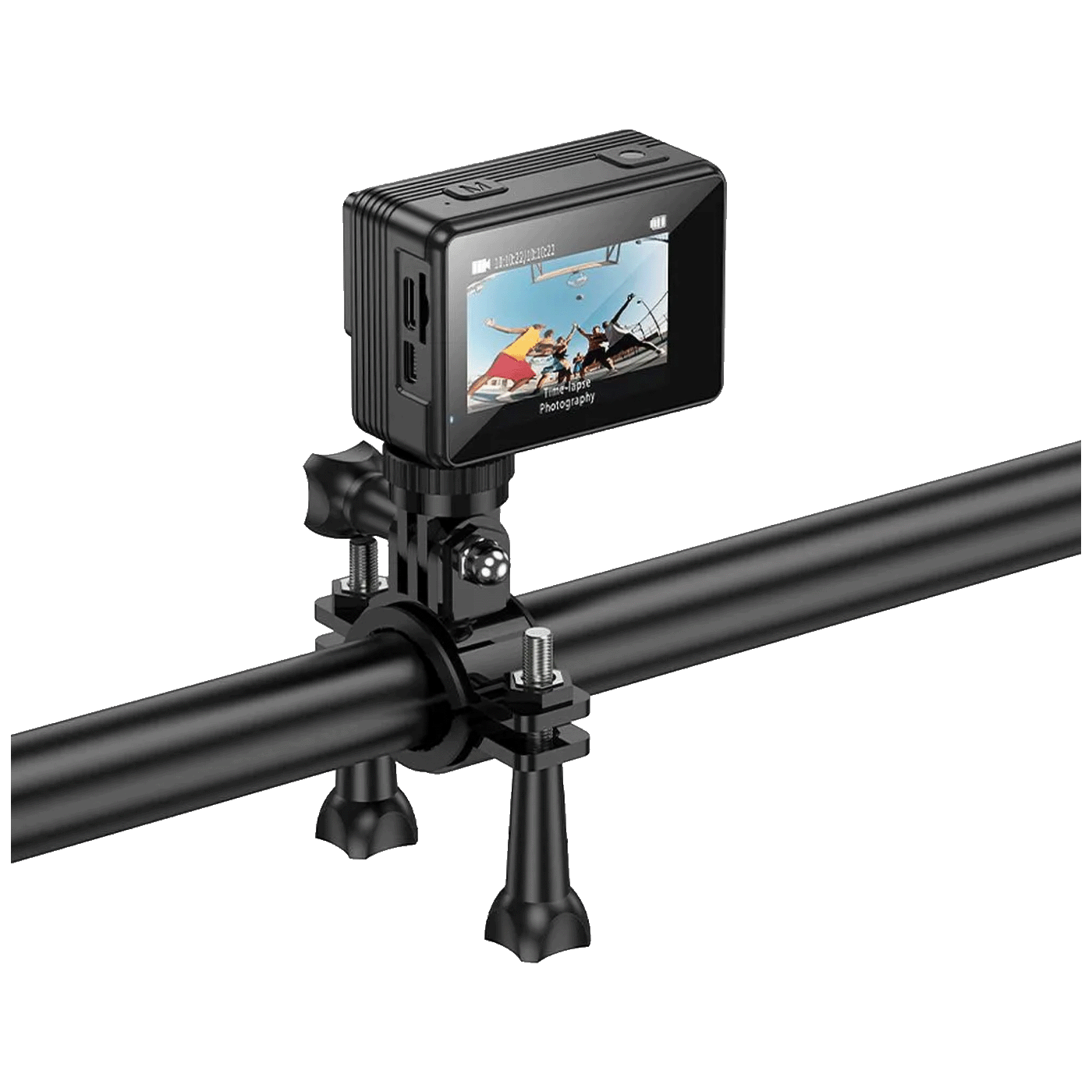 hoco. Sportska kamera, 1.3"/ 2" IPS LCD, 4K UHD, WiFi, microSD - DV102