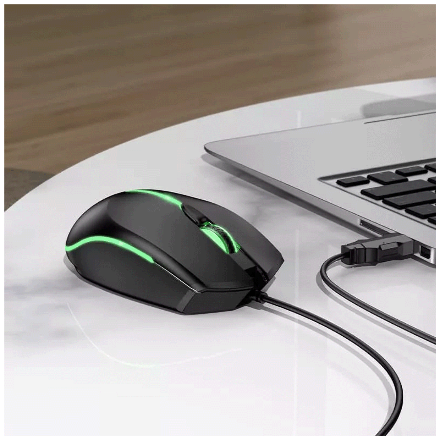 hoco. Miš optički, gaming, 2400 dpi, USB - GM37 Wonderful Black