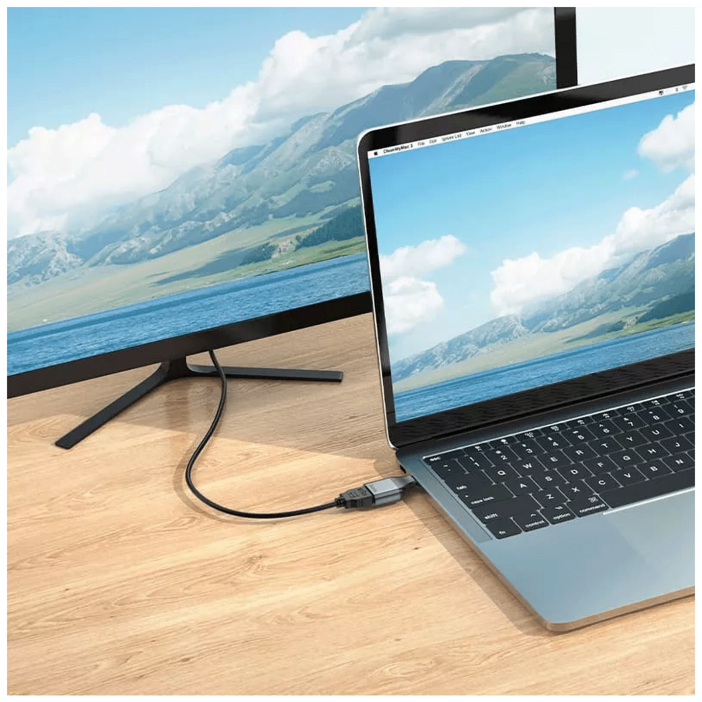 hoco. Adapter USB type C na HDMI, 4K - UA33