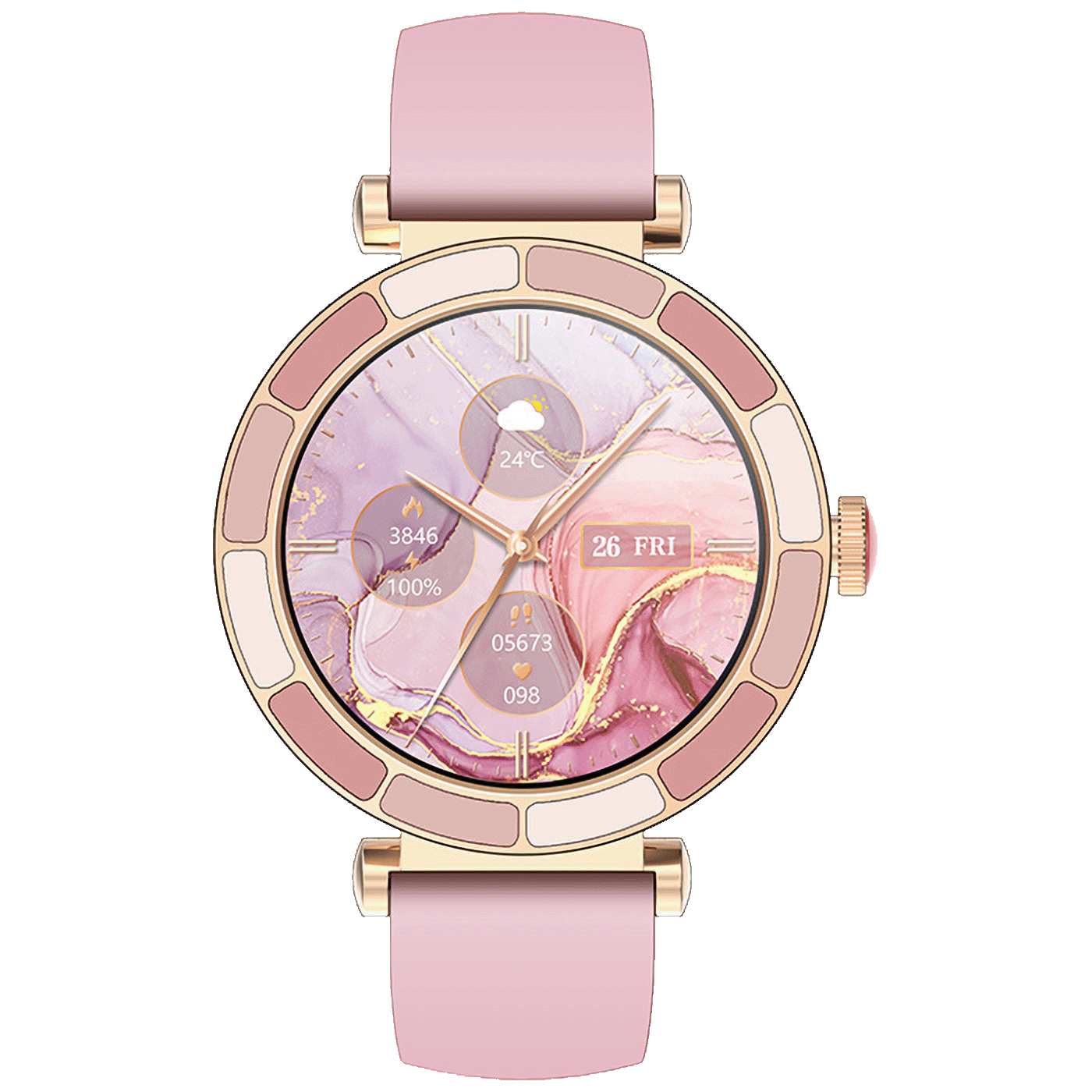 MeanIT Pametni sat, 1.27" ekran, multi sport, Bluetooth - M45 Lady