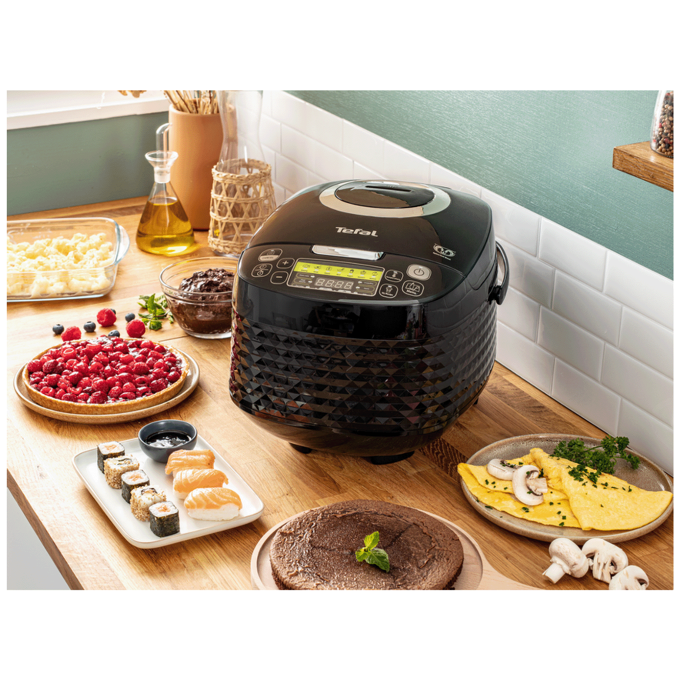 Tefal Višenamjenski ekspres lonac, 16u1, Sphericook Multicooker - RK745800