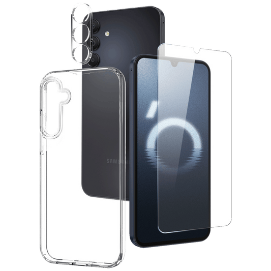 NN-Su Combo Maska za Samsung A16 sa sa zaštitom ekrana i objektiva - TPU Phone Case; Screen Protector