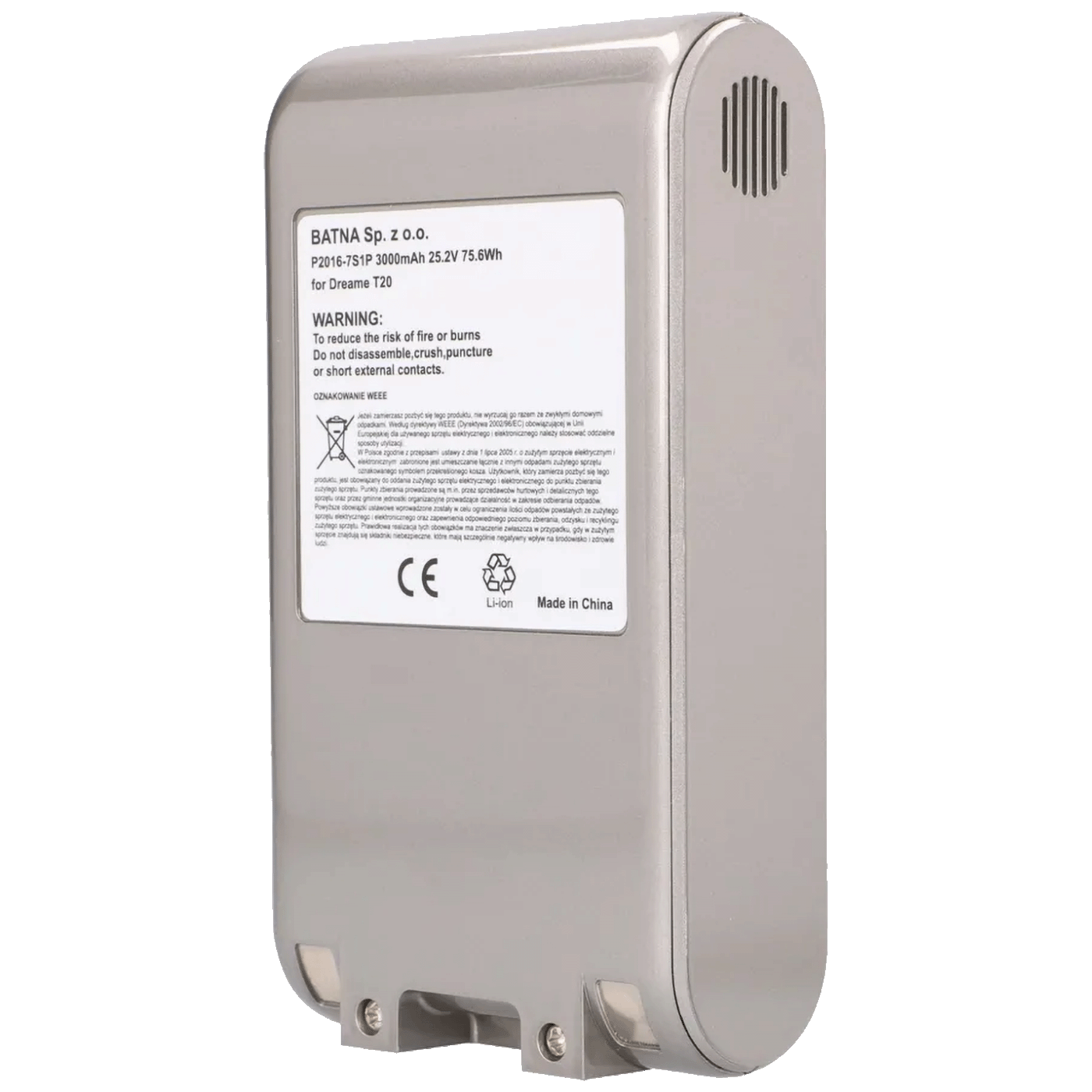 Extralink Baterija za usisavač T20 - T20 P2016-7S1P 3000MAH