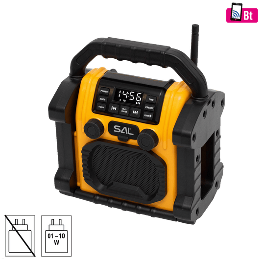 SAL Zvučnik bežični, Bluetooth, Power Bank, FM, 10W - BTWORKPRO