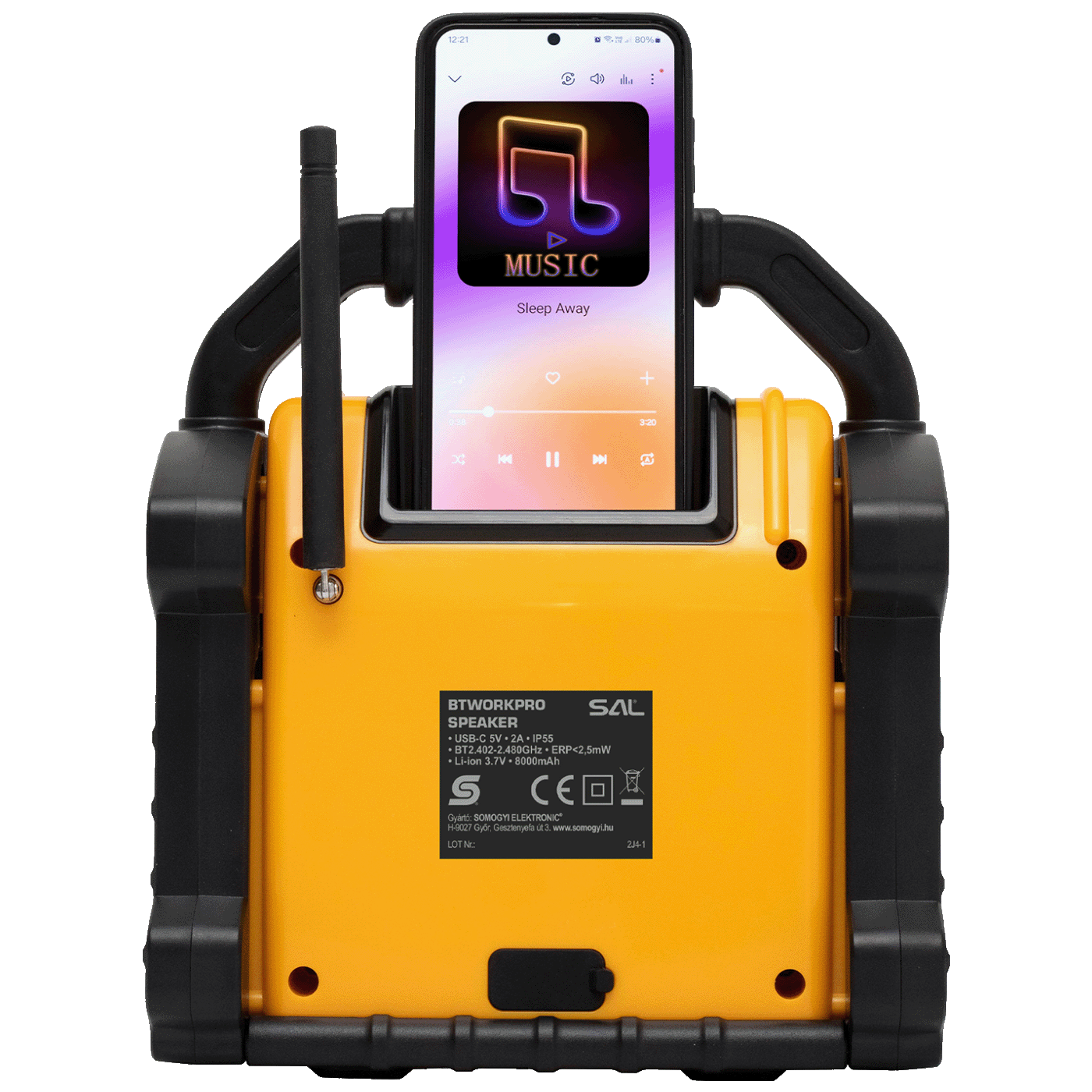 SAL Zvučnik bežični, Bluetooth, Power Bank, FM, 10W - BTWORKPRO
