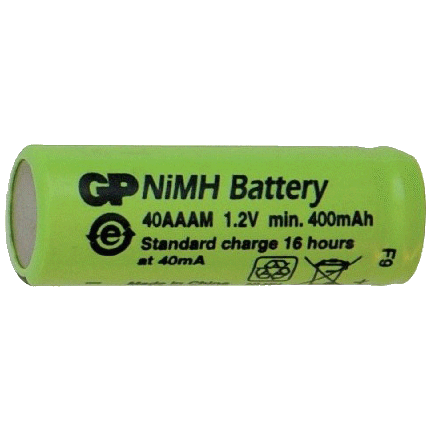 GP Baterija akumulatorska 2/3AAA, NiMH 1.2 V, 400 mAh - MN2-400-1.2V