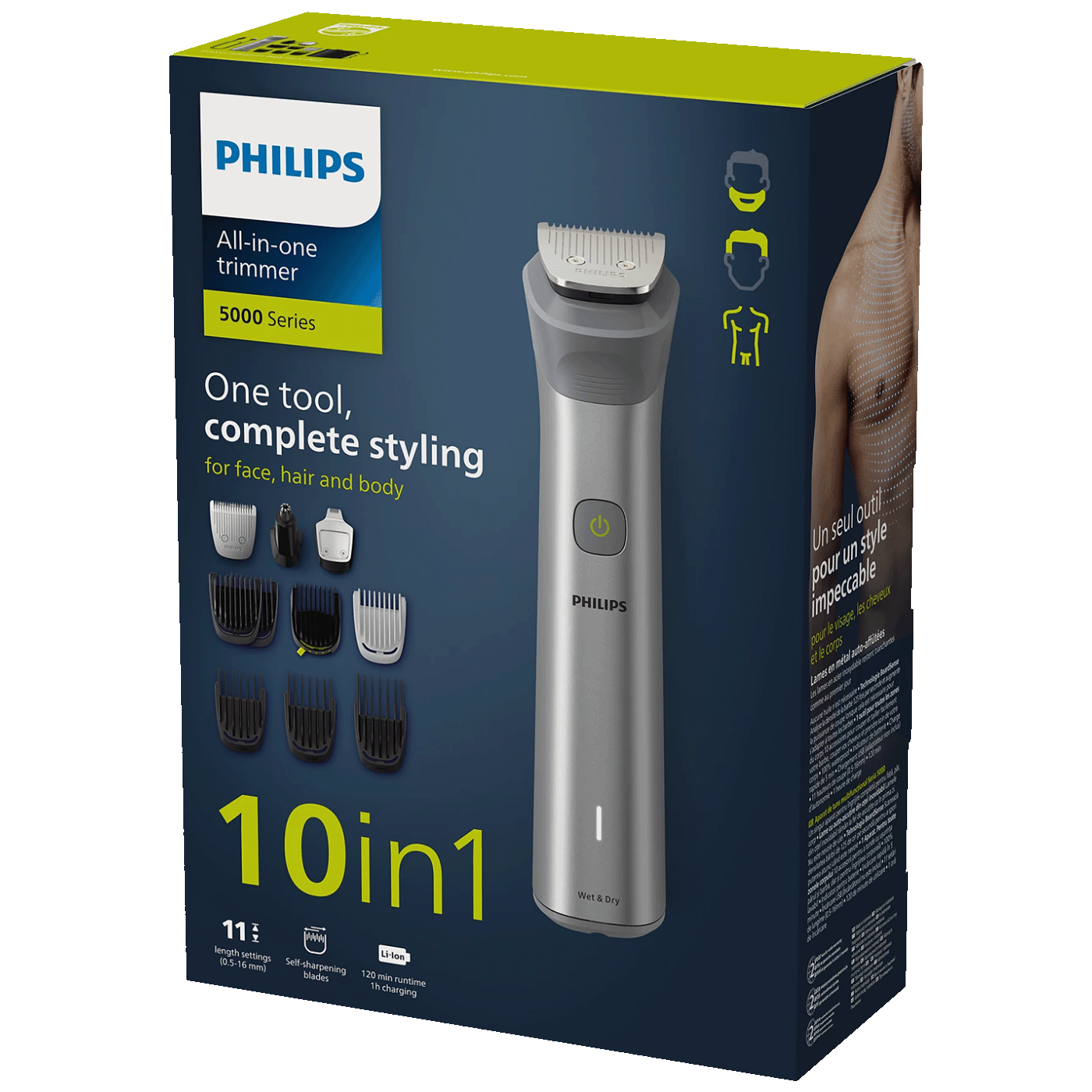 Philips Aparat za njegu lica i tijela, 10in1, All-in-One Trimmer - MG5920/15