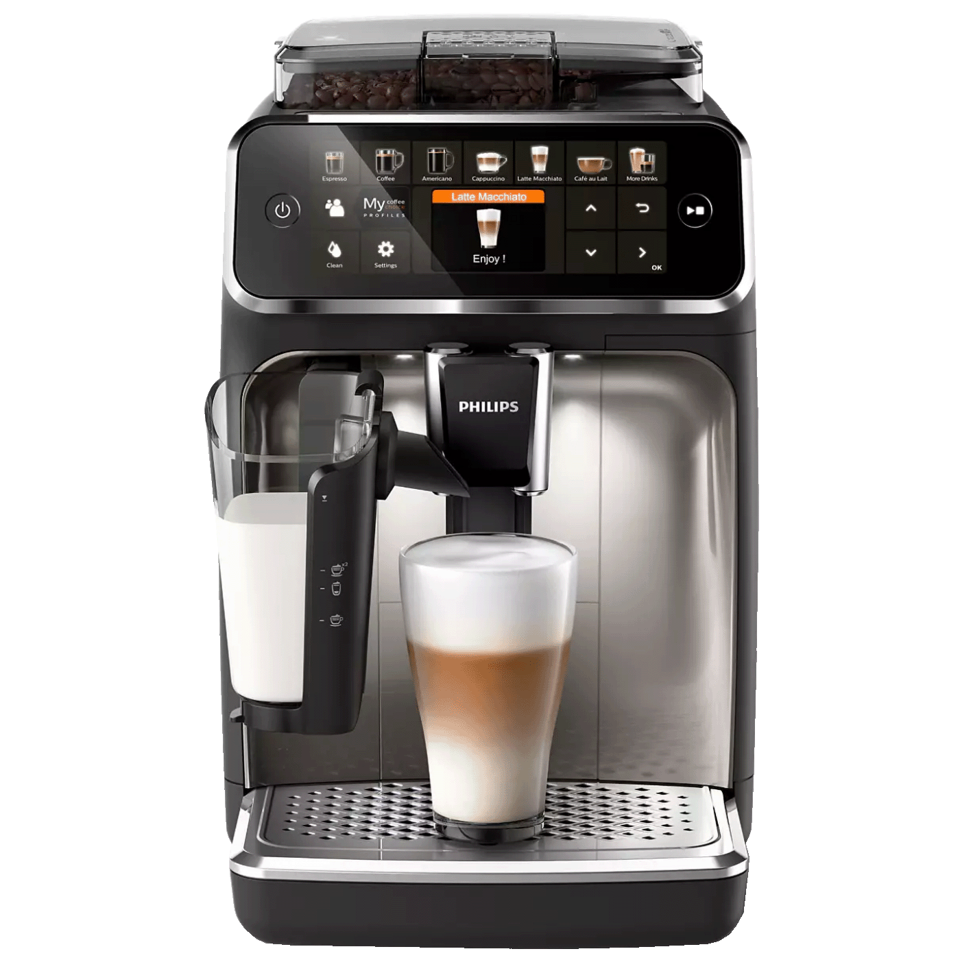 Philips Aparat za esspreso kafu, 1500W, LatteGo - EP5447/90