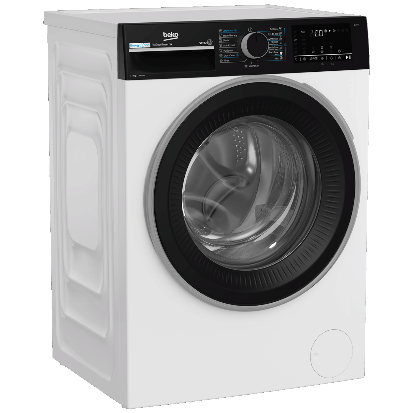 Beko Mašina za veš, 1200 obrtaja, 9 kg veša, A - B3WFU49215WPBB ES
