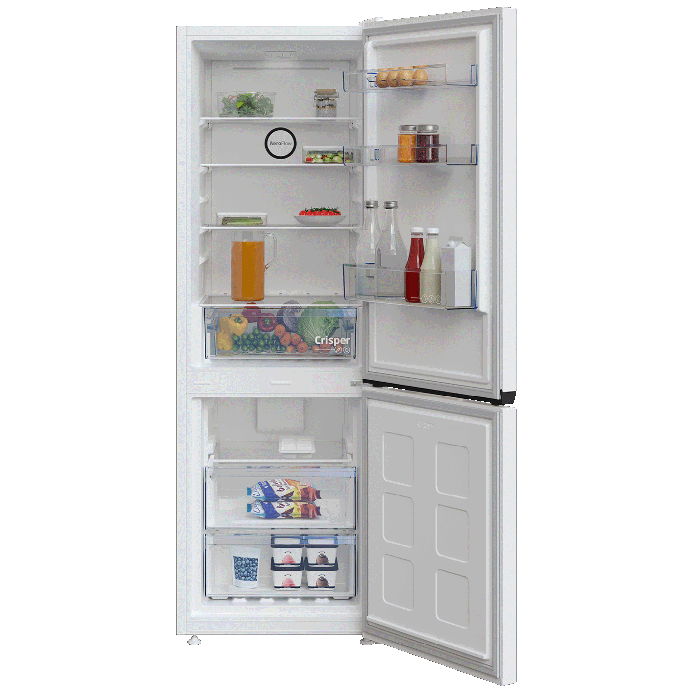 Beko Frižider/Zamrzivač, zapremina 341 lit., E - B1RCNA 344 W