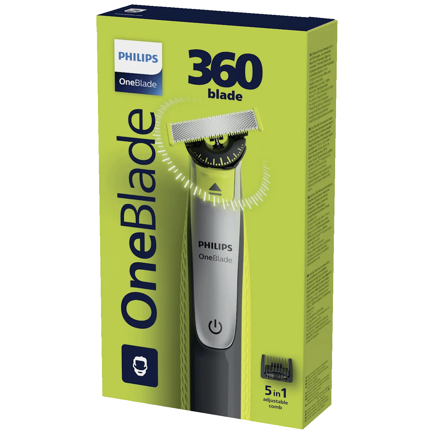Philips Aparat za brijanje, trimer, OneBlade 360 Face - QP2734/23