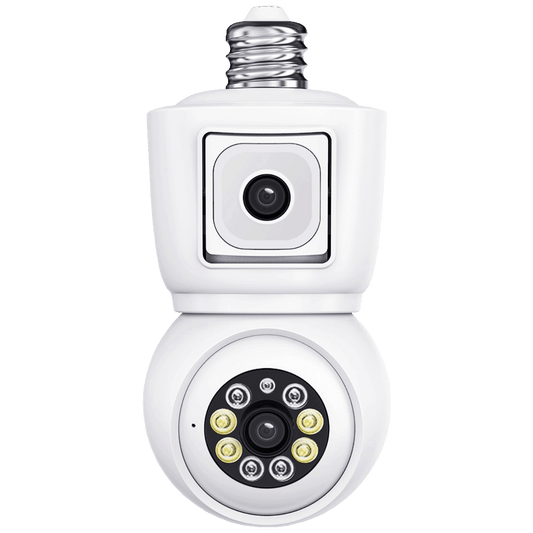 Escam Kamera za video nadzor,dual lens,2x2Mpixel,PTZ,E27,WiFi - QF202