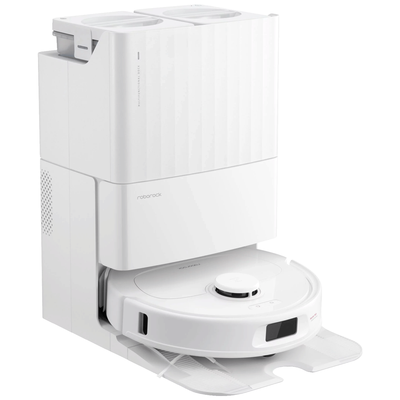 Roborock Robot usisavač sa stanicom za pražnjenje, 5200 mAh, WiFi - Qrevo S White