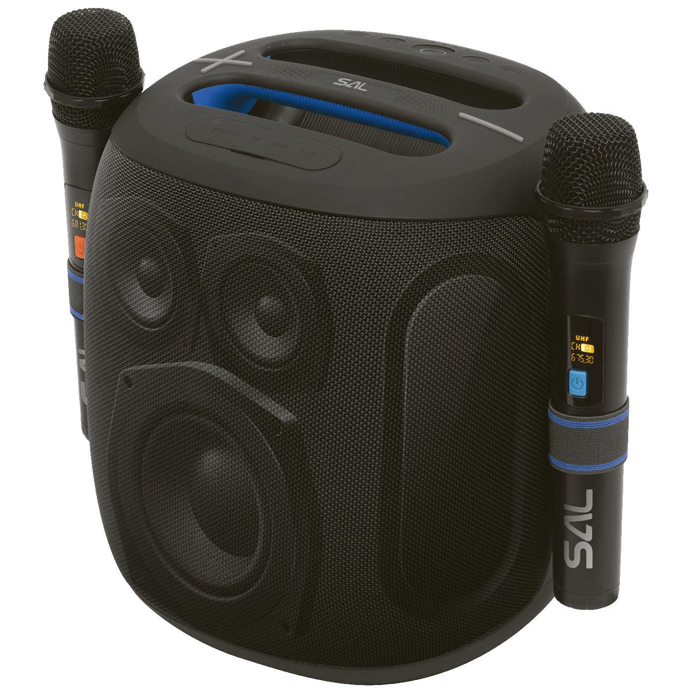 SAL Zvučnik bežični sa mikrofonom,Boombox,Bluetooth,100W,IPX5 - PARCUBE