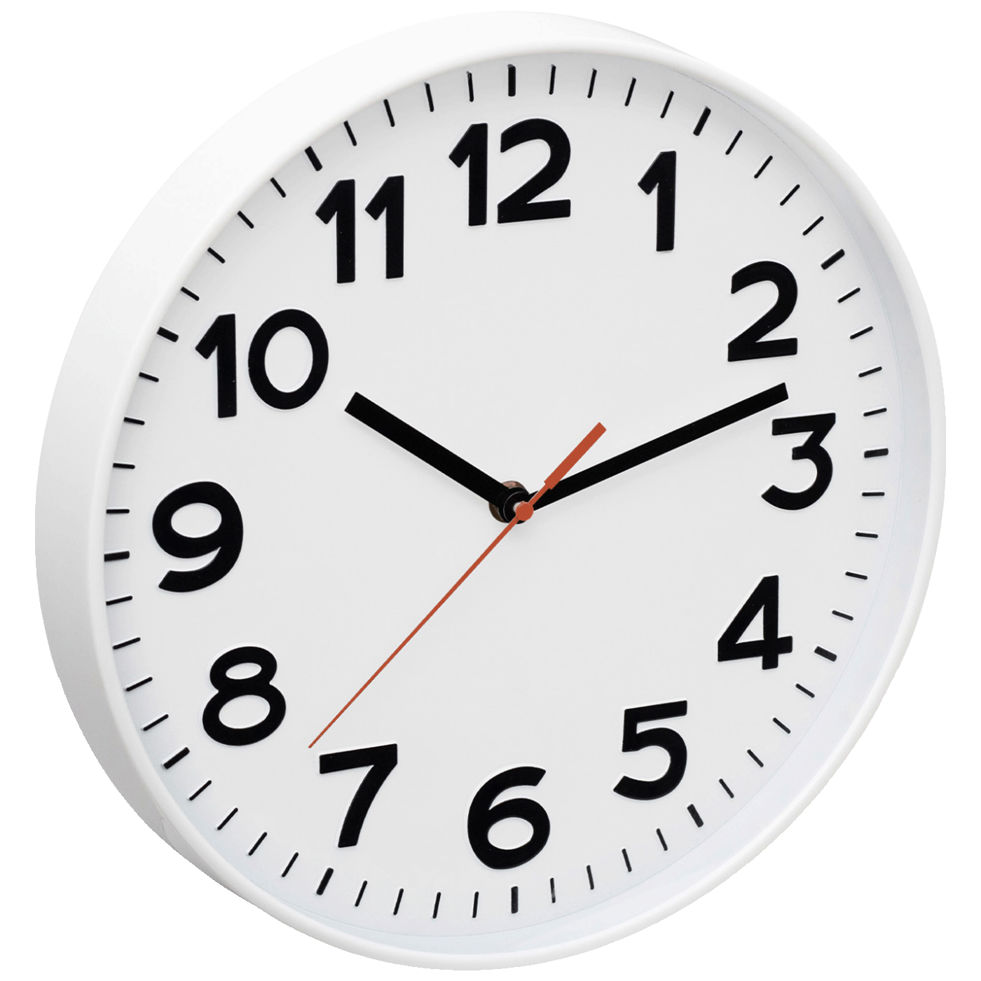 home Zidni sat, staklena prednja strana, 1 x AA baterija, 300 mm - AWC300WH