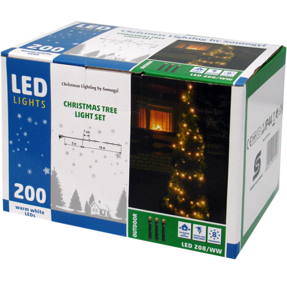 home Dekorativna LED rasvjeta - LED 208/WW