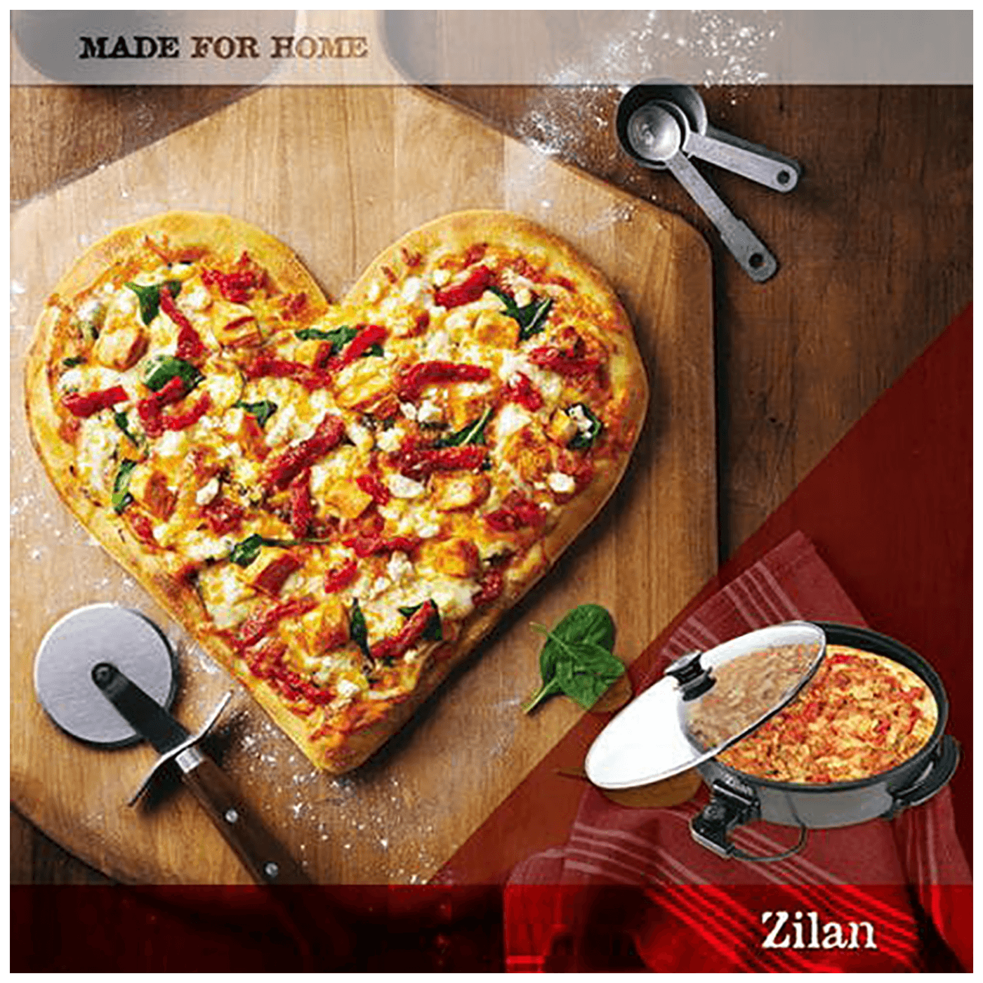 Zilan Pizza pekač, promjer 36 cm / 38 cm, 1500 W - ZLN7870