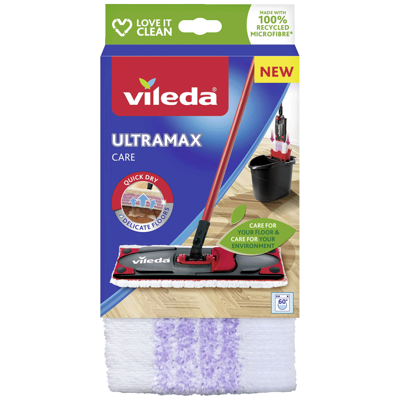 Vileda Navlaka za čišćenje poda, Ultramax Care Mop Refill
