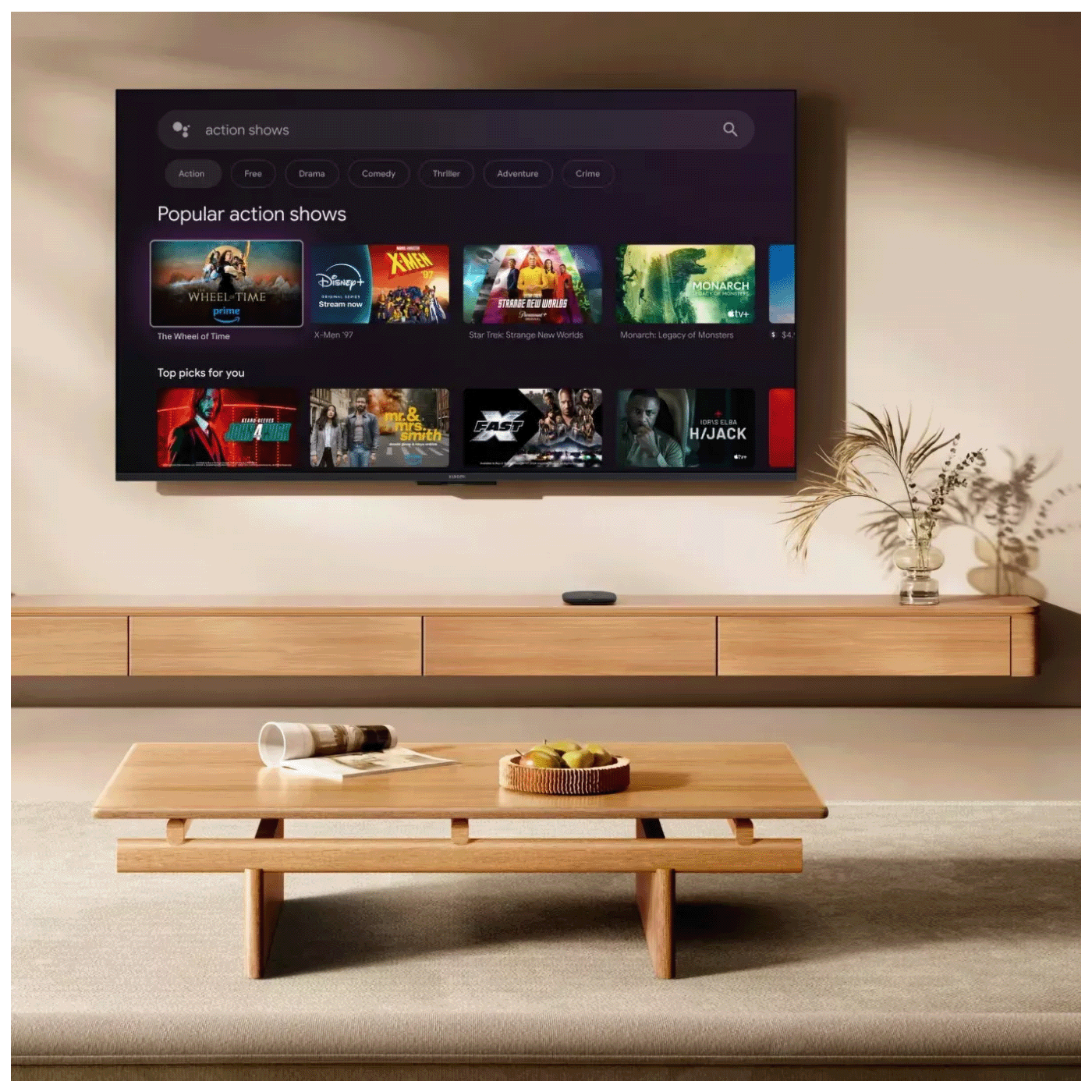 Xiaomi Prijemnik IPTV@Google TV,4K,2/32 GB,WiFi Dual Band,Bluetooth - Mi TV Box S 3Gen
