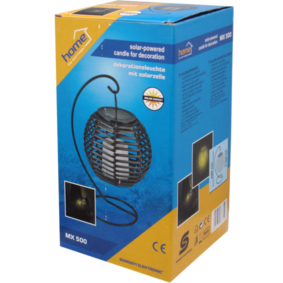 home Solarna vrtna dekorativna svjetiljka, 500 mAh - MX 500